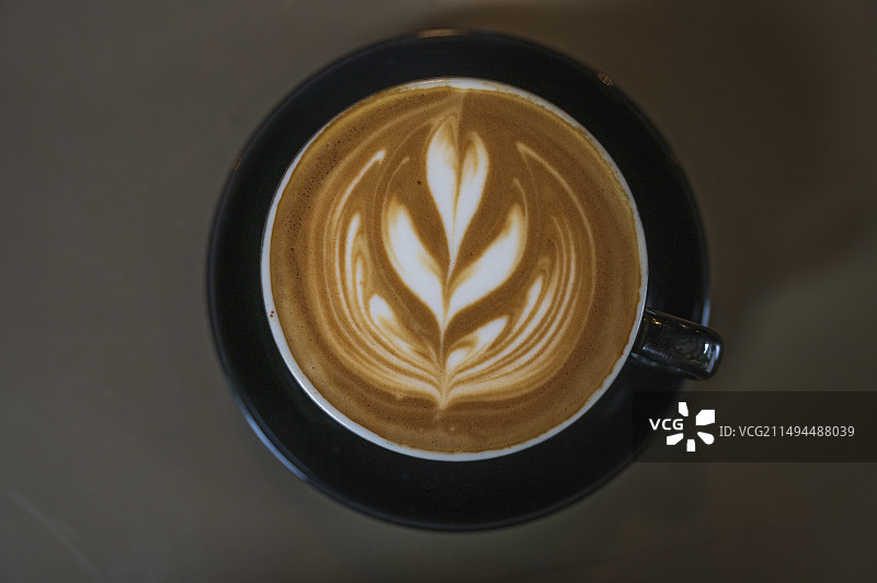 拿铁咖啡图片素材