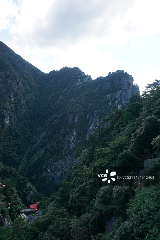 庐山石门涧图片素材