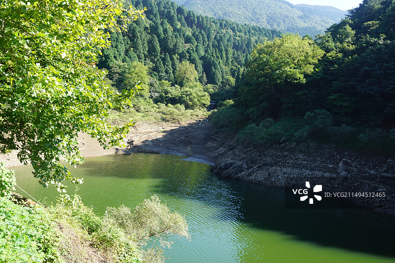 庐山石门涧图片素材