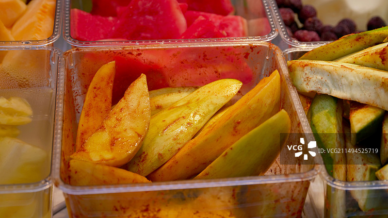 广西特色小吃酸嘢图片素材