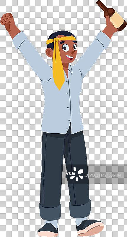 单身汉聚会庆祝图片素材