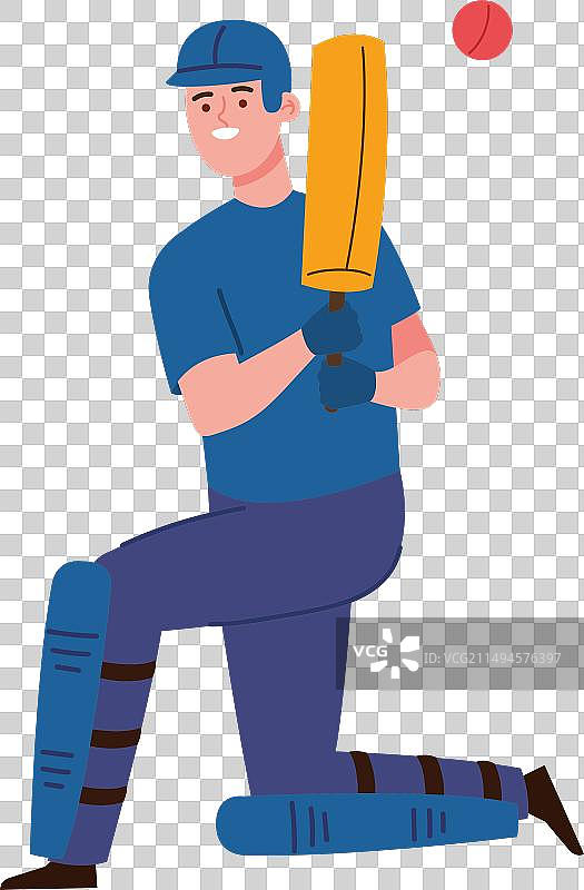板球运动员图片素材
