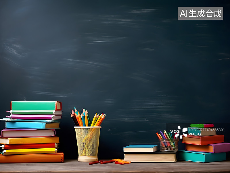 【AI数字艺术】教育学习插画图片素材