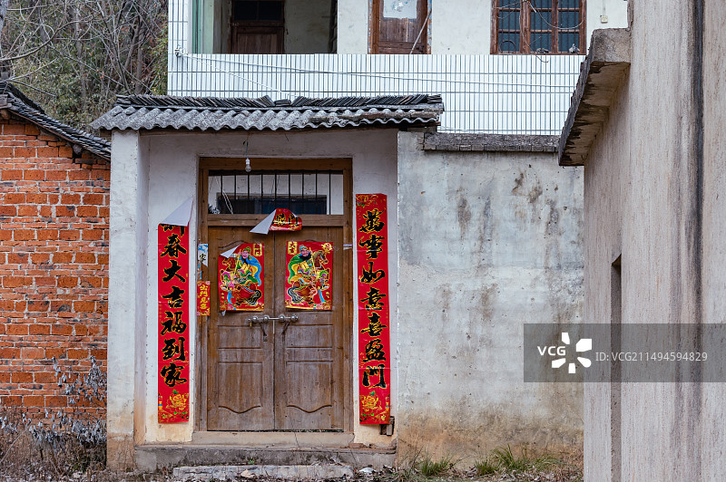 农村小时候的住房图片素材