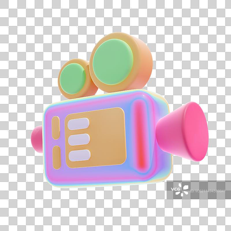 3D影音娱乐图标免抠元素图片素材