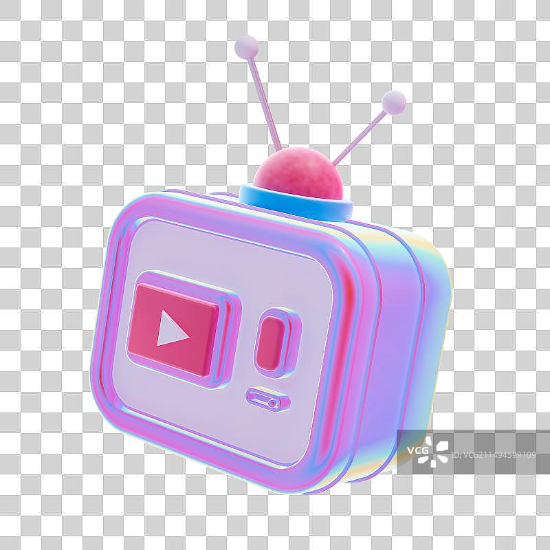 3D影音娱乐图标免抠元素图片素材