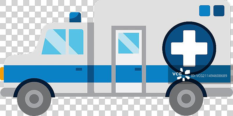 红十字会救护车图片素材