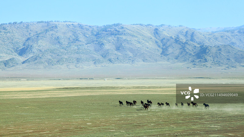 新疆阿勒泰地区“巴哈巴村”风光图片素材