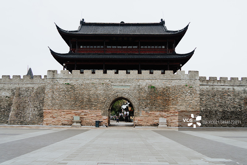 衢州水亭门图片素材