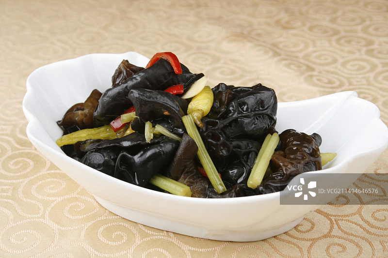 中餐美食-凉拌木耳图片素材