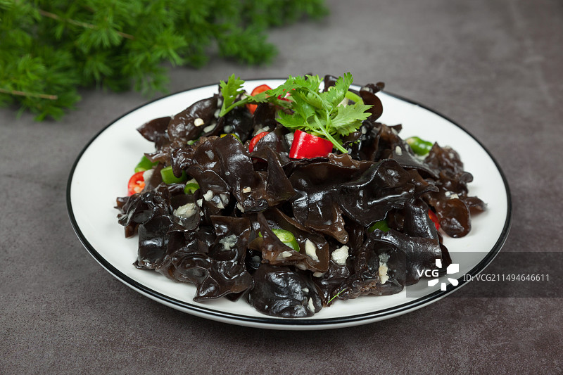 中餐美食-凉拌木耳图片素材