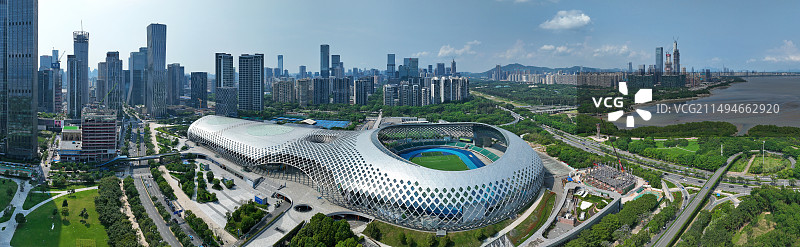 深圳地标 深圳湾体育中心图片素材