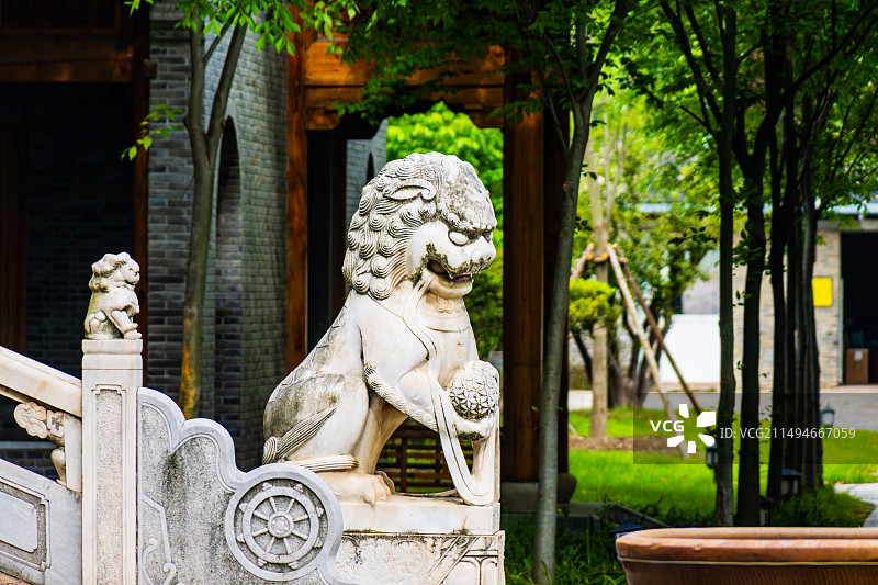 南通普贤寺风光图片素材