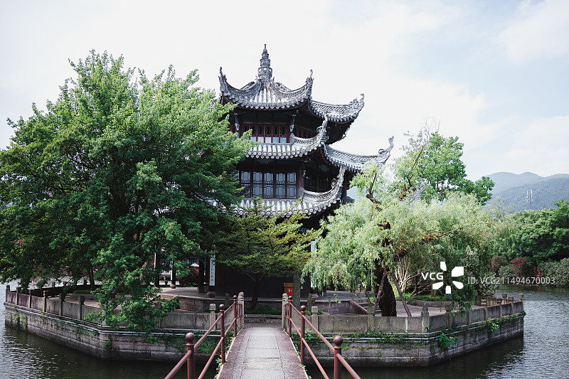 台州府城东湖公园图片素材