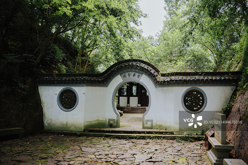 台州府城巾山公园图片素材