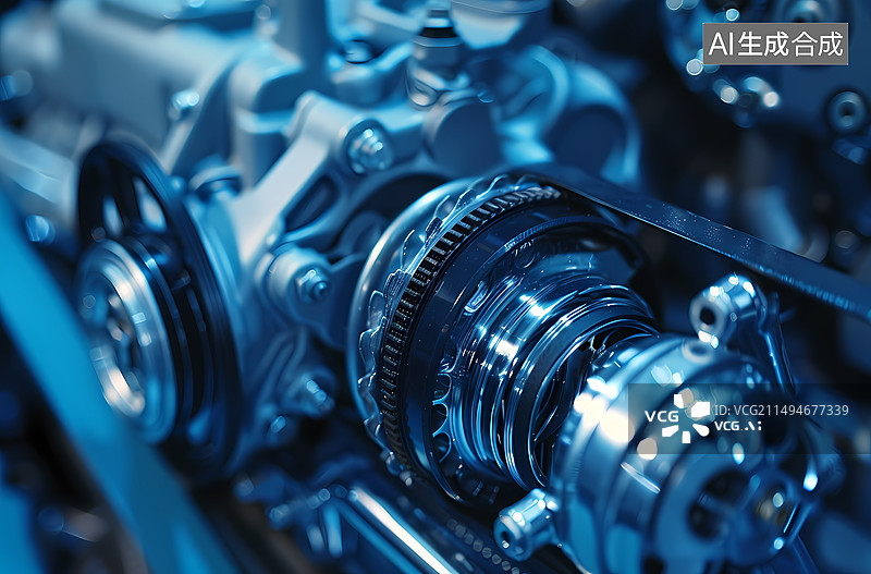 【AI数字艺术】齿轮,工业,机械,金属,工厂图片素材