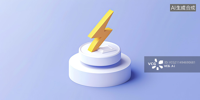 【AI数字艺术】蓝色背景上的方糖特写镜头图片素材