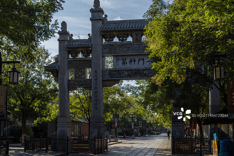 山东青州古城图片素材