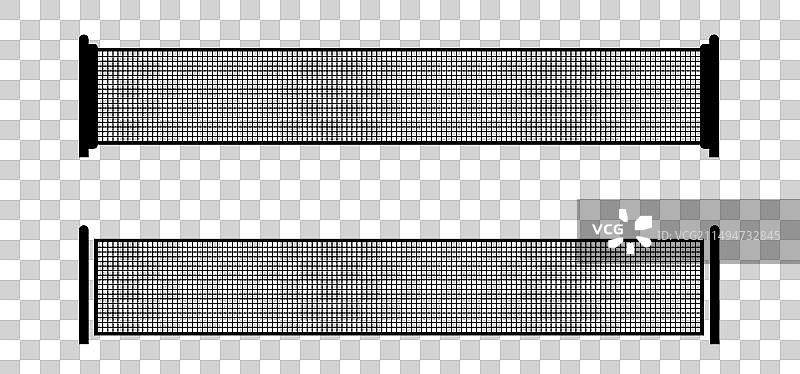 乒乓球比赛或乒乓球网图片素材