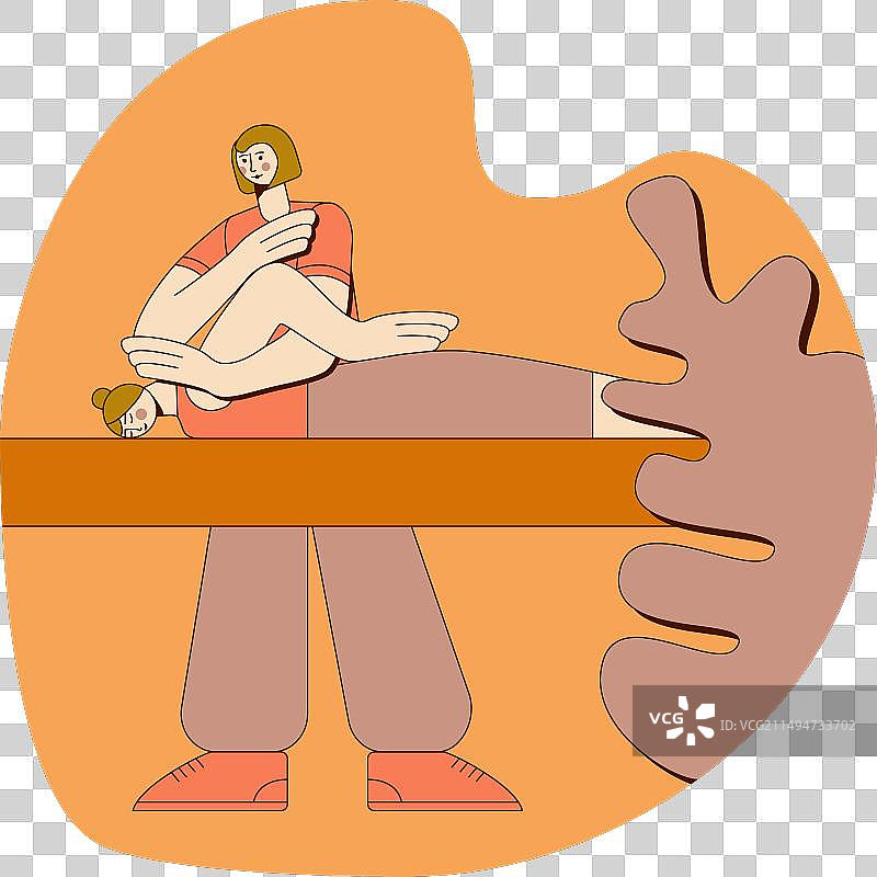 运动按摩技术SPA设计概念图片素材