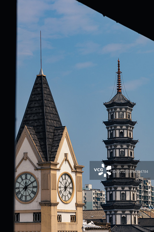 水亭门图片素材