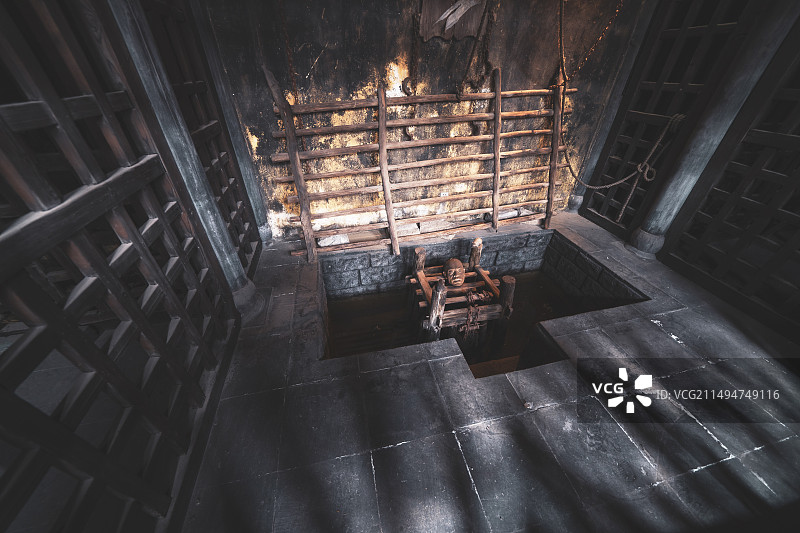 江苏淮安府署 水牢图片素材