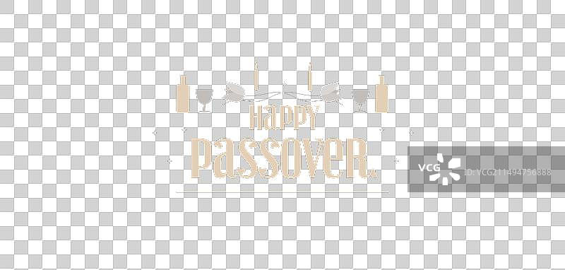 精致逾越节宣传单图片素材