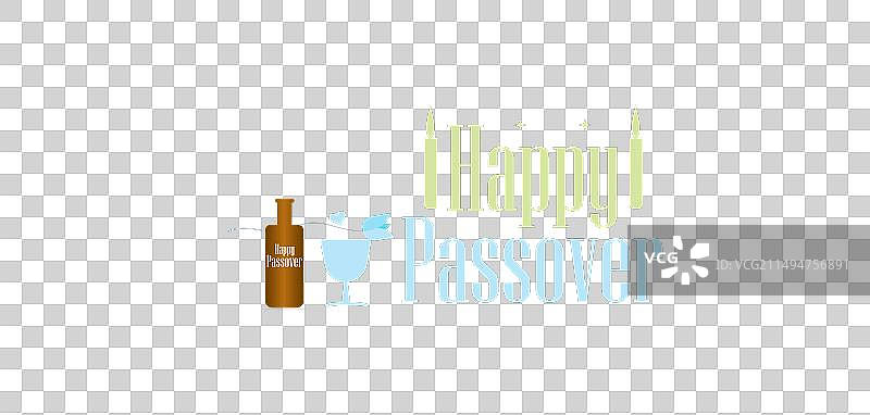 优雅的逾越节艺术作品图片素材