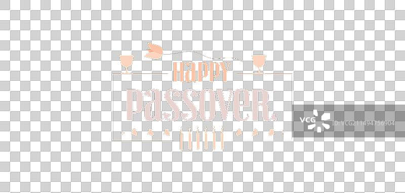 闪耀美丽的逾越节图片素材