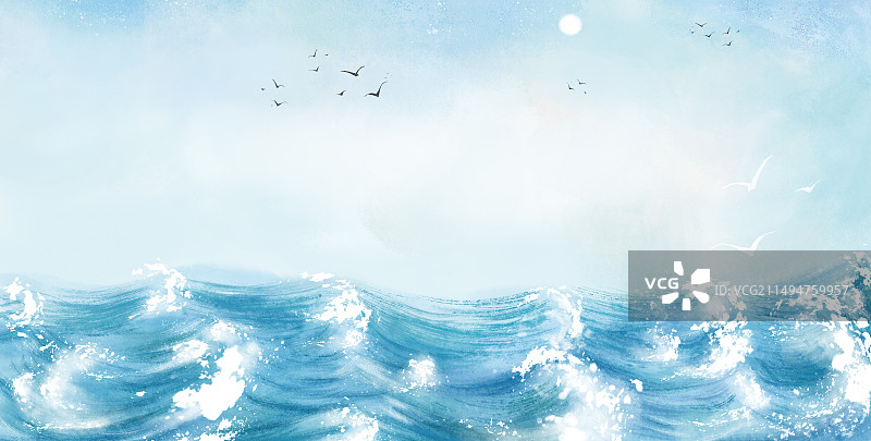 海面风景图片素材