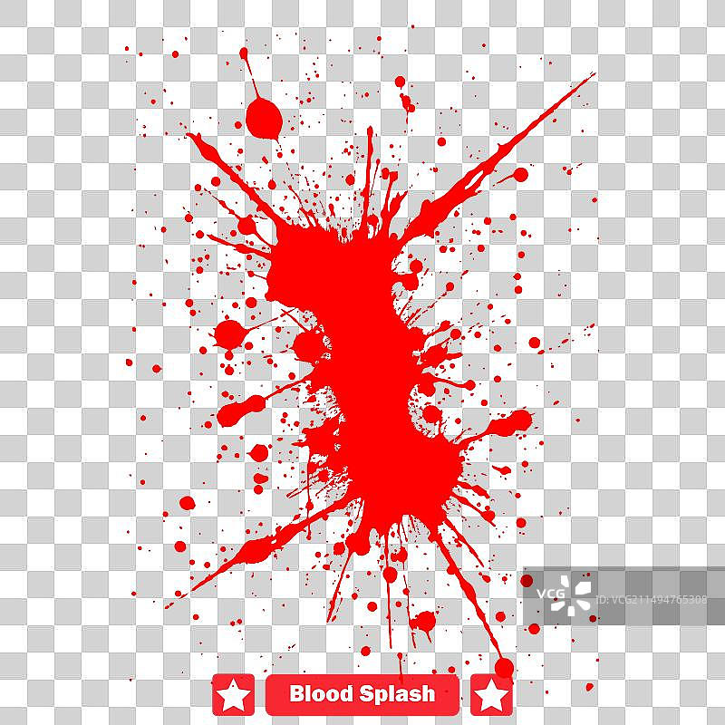 神秘的低语与鲜血飞溅的图形图片素材