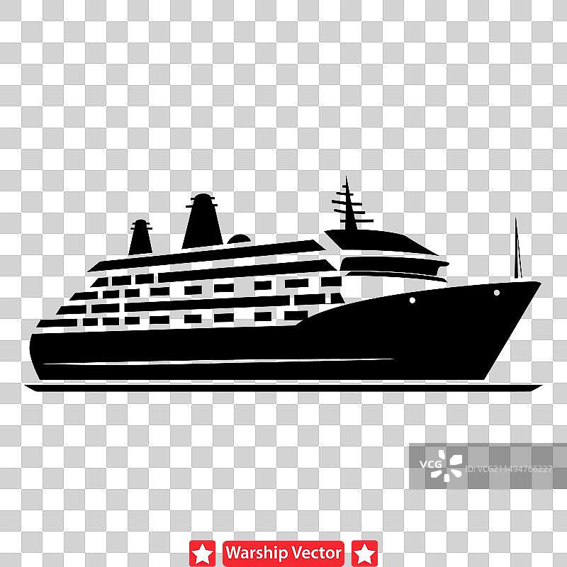 海运物流货船准备运输图片素材