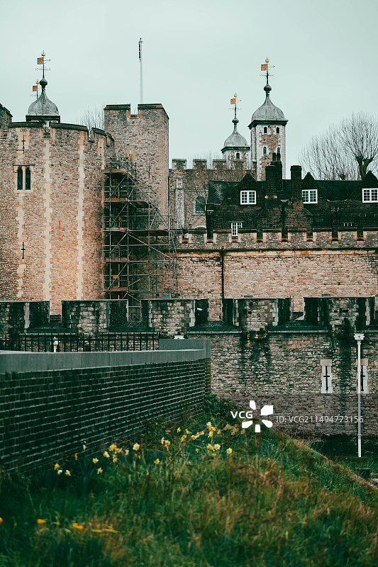 伦敦塔Tower of London风光图片素材