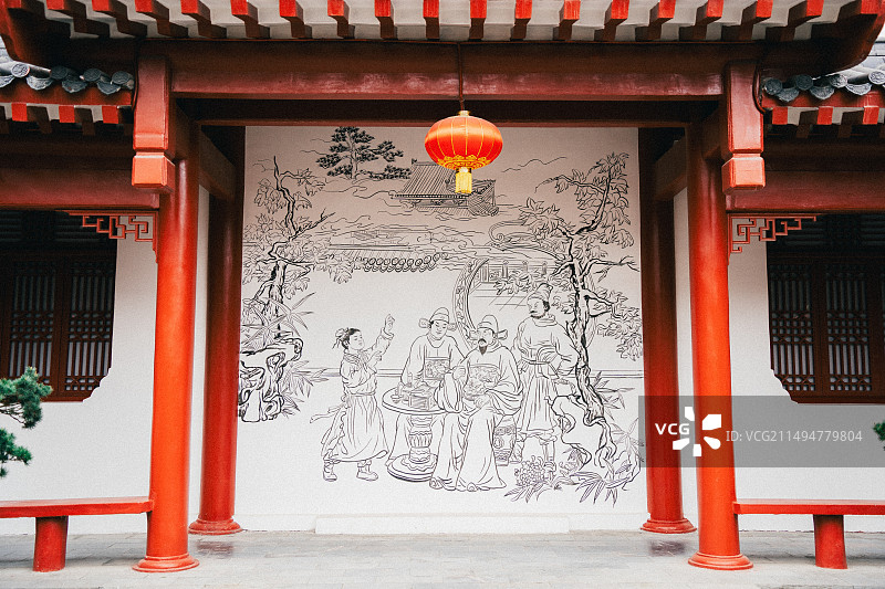 荆州张居正故居图片素材