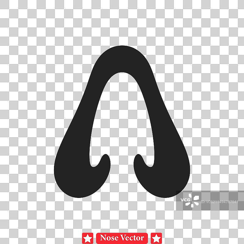多用途鼻子轮廓合集图片素材
