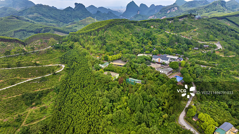 广西柳州市鹿寨县江口乡三岔湾景区风光图片素材