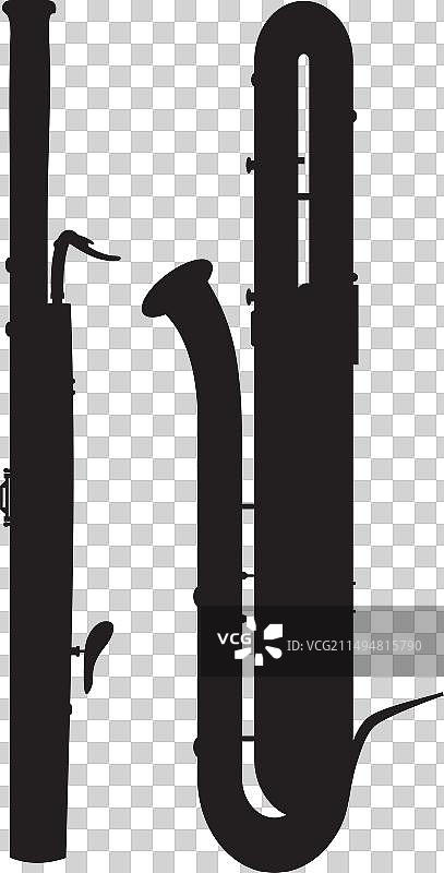 巴松管图片素材