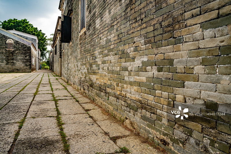 广东开平自力村碉楼文化图片素材