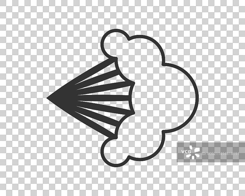 气溶胶或喷枪喷雾图标图片素材