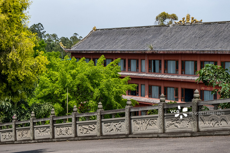 四川省内江市市中区交通乡玉皇观内景图片图片素材