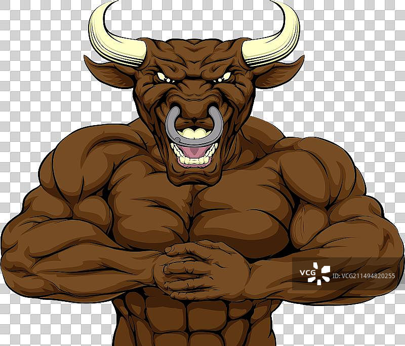 公牛吉祥物图片素材