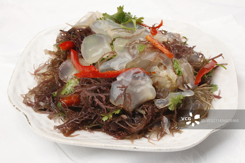 中餐美食-凉拌哲头图片素材