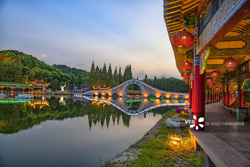 鄂州莲花山旅游风景区图片素材