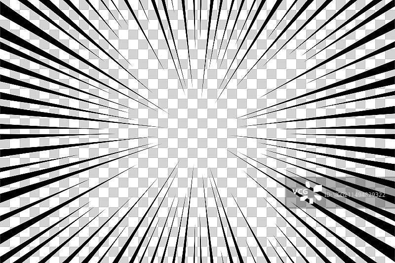 漫画书放射线条背景速度线图片素材