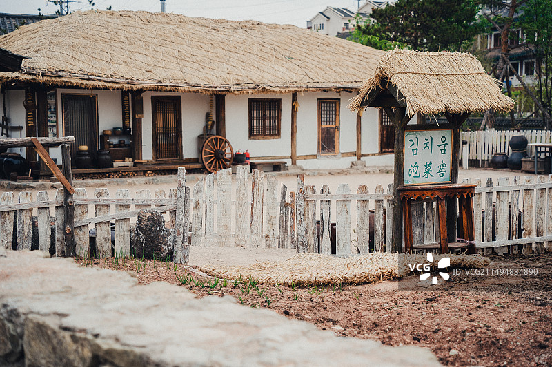 延吉中国朝鲜族民俗园图片素材