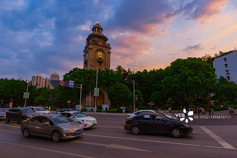 重庆万州西山钟楼图片素材
