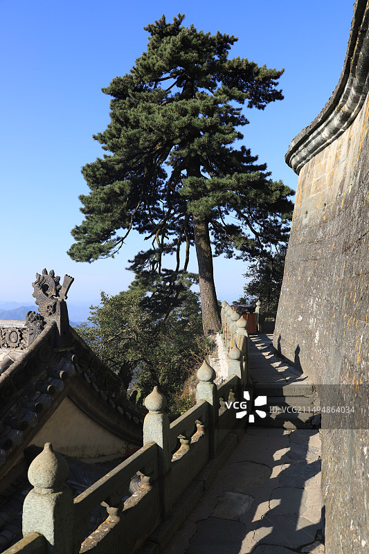 湖北十堰武当山风景区风光图片素材