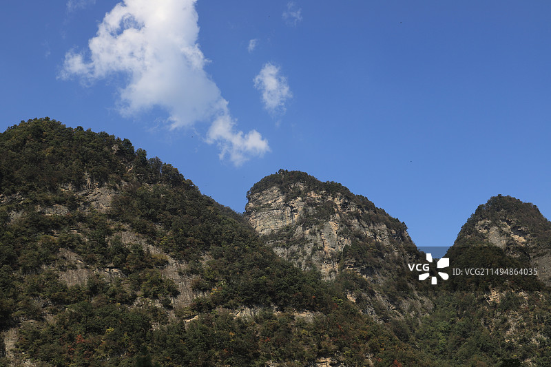湖北十堰武当山风景区风光图片素材