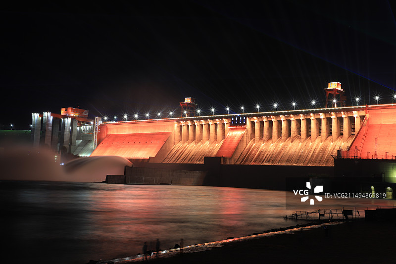 湖北十堰丹江口大坝风景图片素材