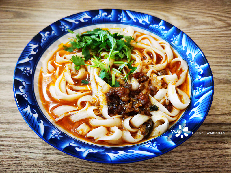 山西刀削面图片素材